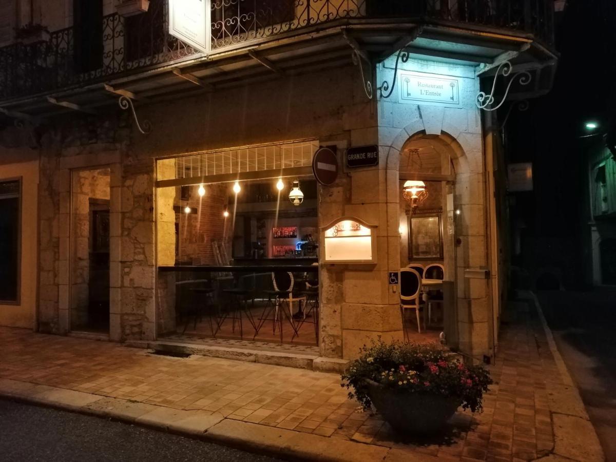 Castillonnès L'Entree Chambres D'Hotes Bar & Restaurant מראה חיצוני תמונה